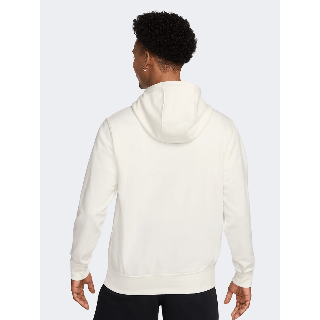 Nike Club Men Lifestyle Hoody White - Medaid