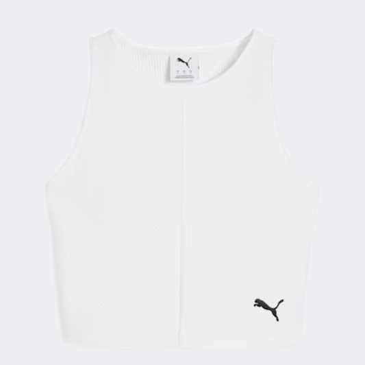 Puma Wardrobe Essentials Women Lifestyle Tank White - Medaid
