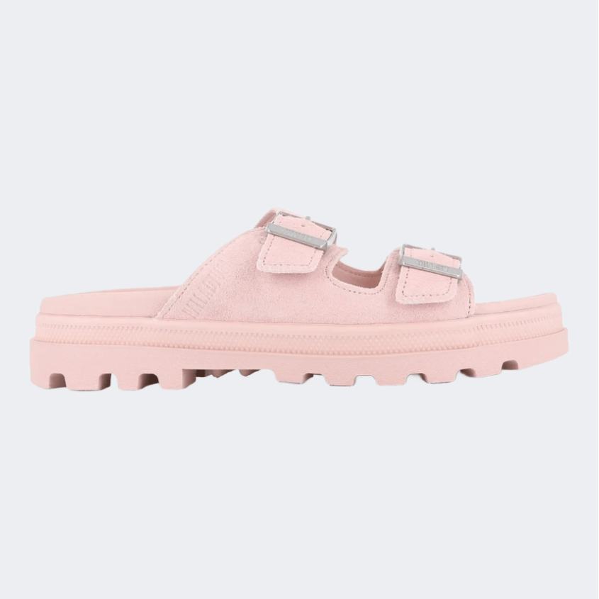 Palladium Dunelite Riviera Sde Women Lifestyle Slippers Nature Pink - Medaid