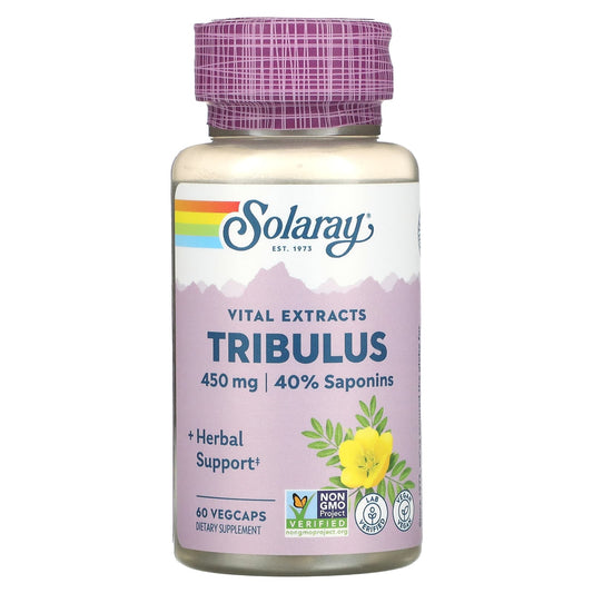 Solaray, Tribulus, 450 mg, 60 VegCaps - Medaid