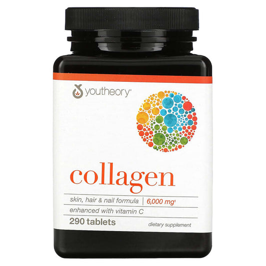 Youtheory, Collagen, 6,000 mg, 290 Tablets - Medaid