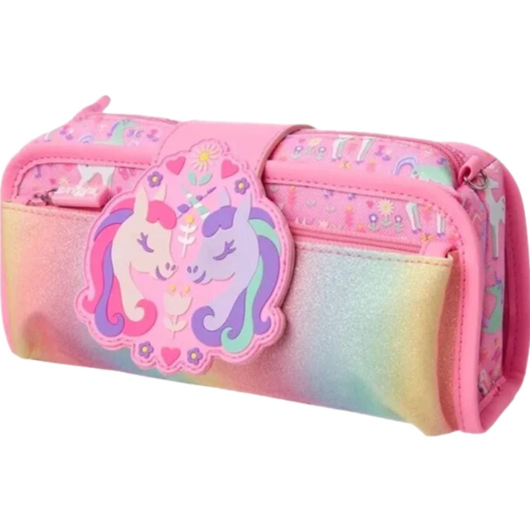 Smiggle Unicorn Pink Pencil Case - Medaid International