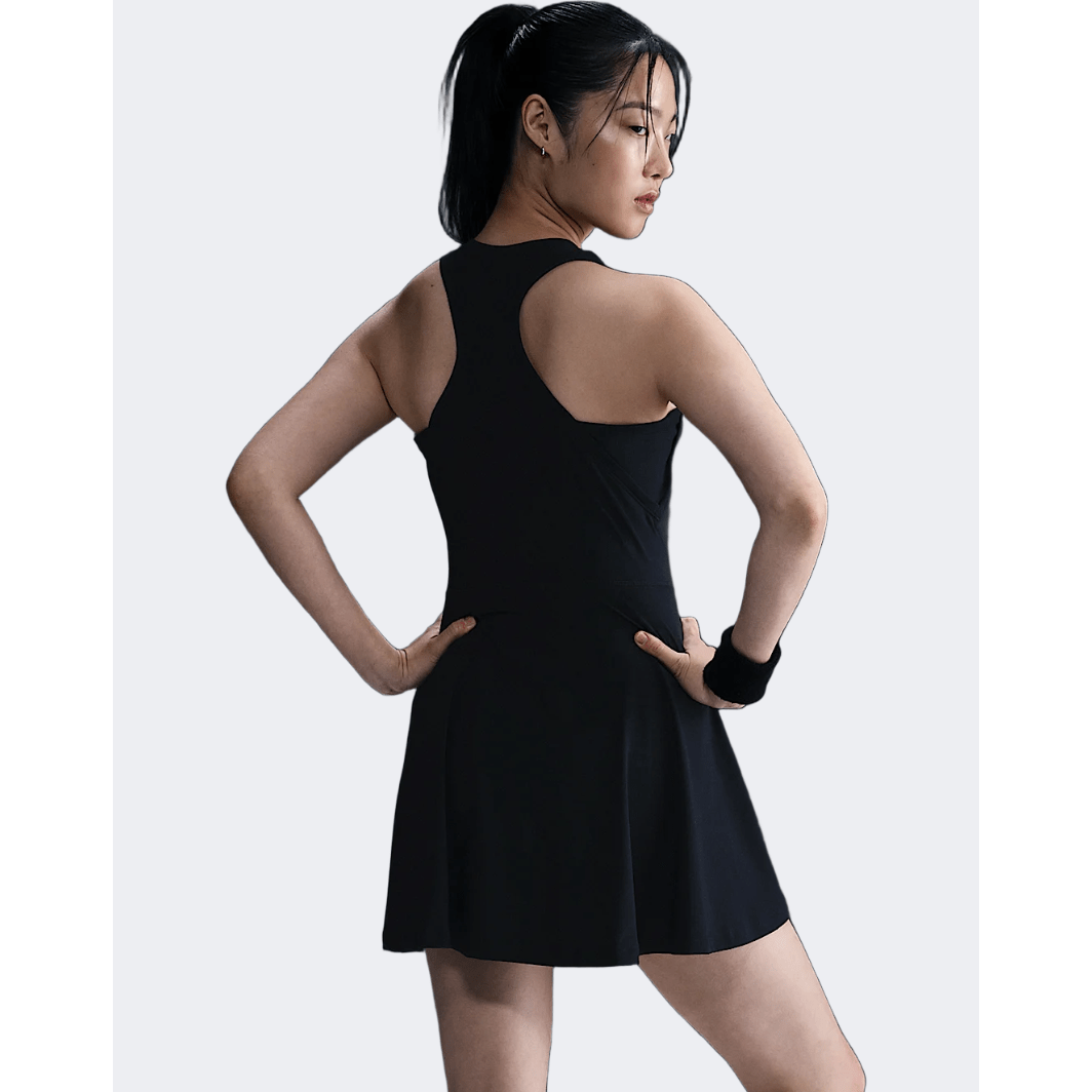 Nike Victory Women Tennis Dress Black - Medaid