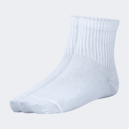 Top Ten Soft Unisex Lifestyle Socks White - Medaid