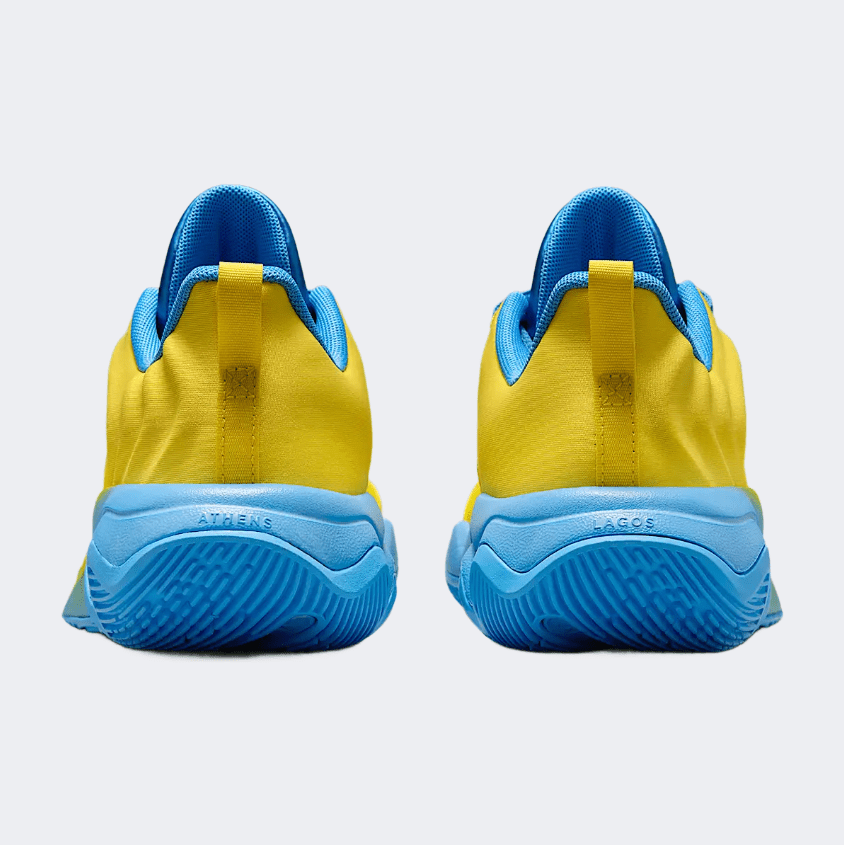 Nike Giannis Immortality Gs Boys Basketball Shoes Yellow/Blue - Medaid