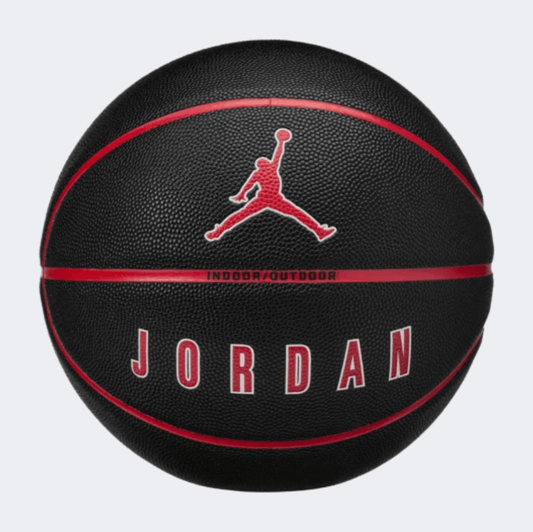 Nike Jordan Ultimate 2 8P Unisex Basketball Ball Black/Fire Red/White - Medaid