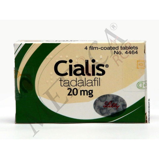 Cialis 20mg - 4 tablets - Medaid