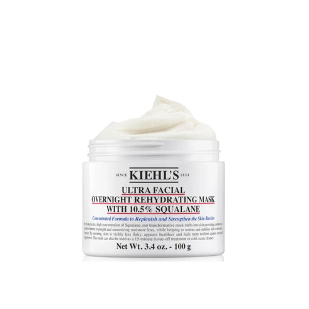 Kiehl's Ultra Facial Overnight Hydrating Face Mask With 10.5% Squalane - Medaid