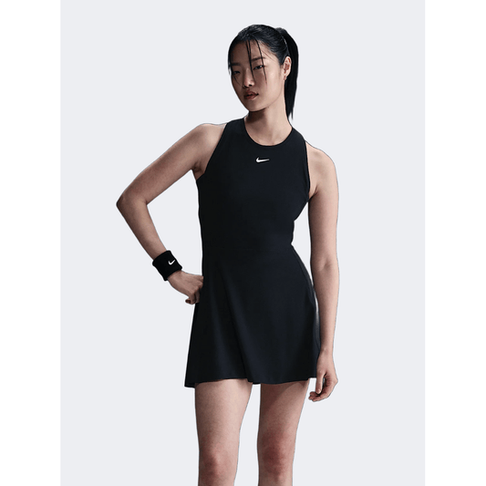 Nike Victory Women Tennis Dress Black - Medaid