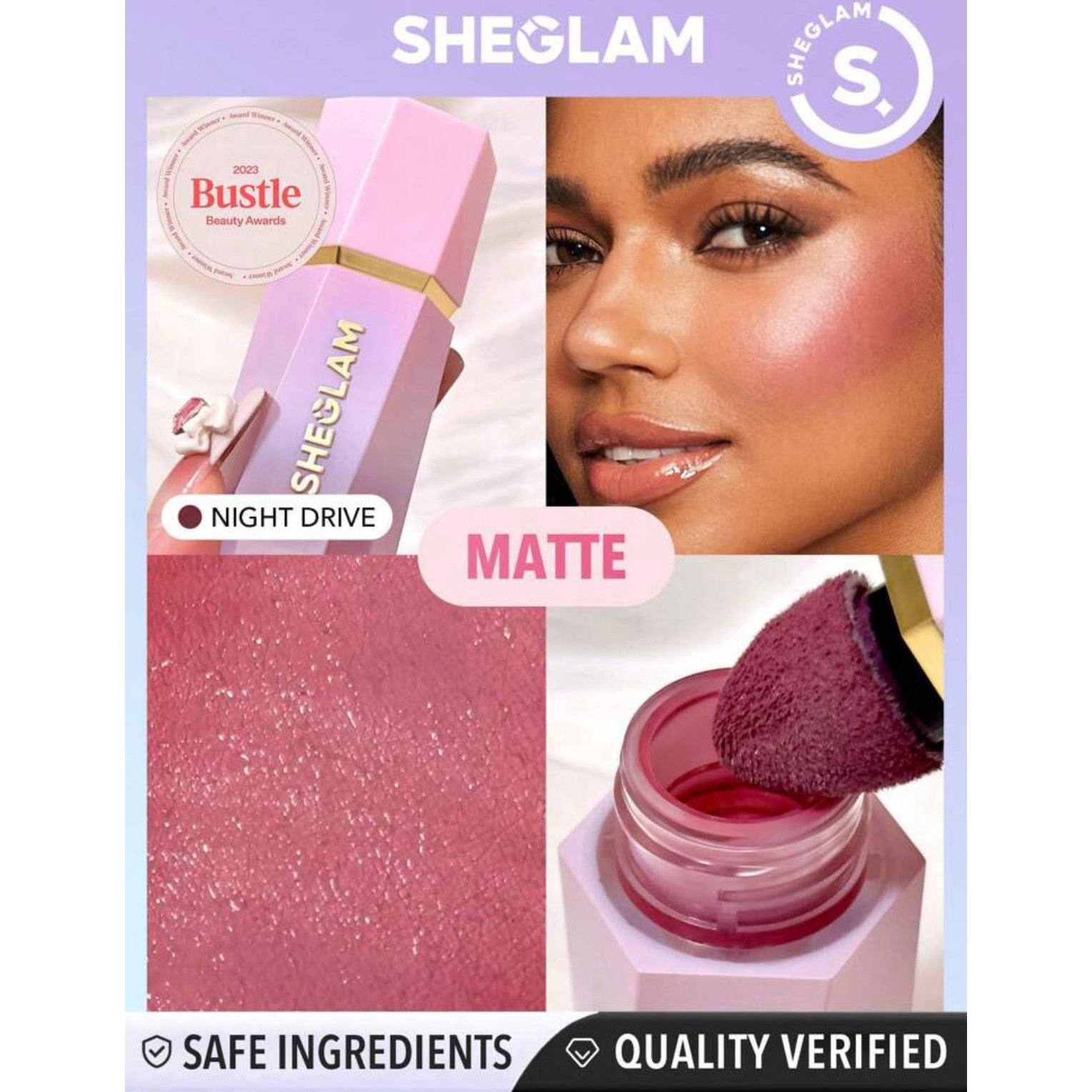 Sheglam liquid blush - All Colors - Medaid