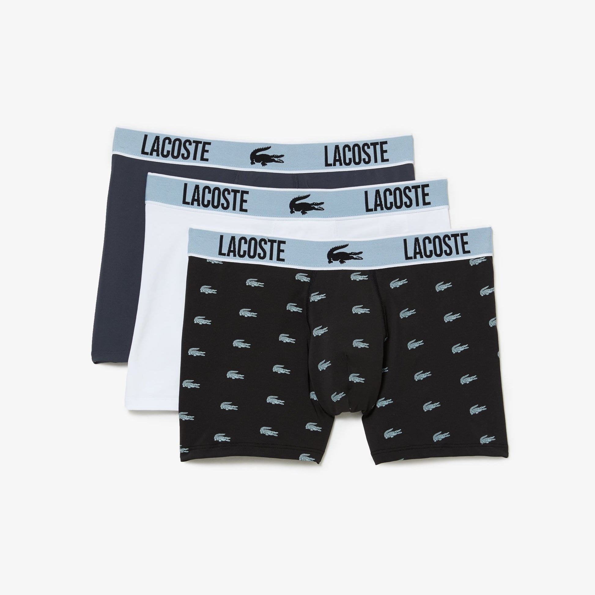 Men's Lacoste Recycled Polyester Jersey Trunk Three-Pack - Medaid International