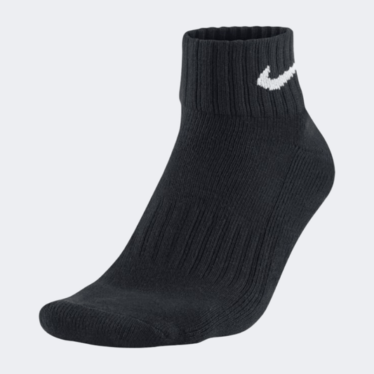 Nike Cushioned Ankle Unisex Training Sock Black/White - Medaid