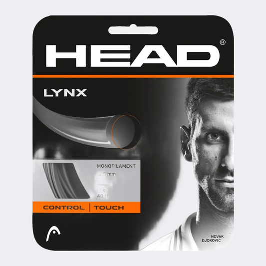 Head Lynx 17 Tennis Strings Anthracite - Medaid
