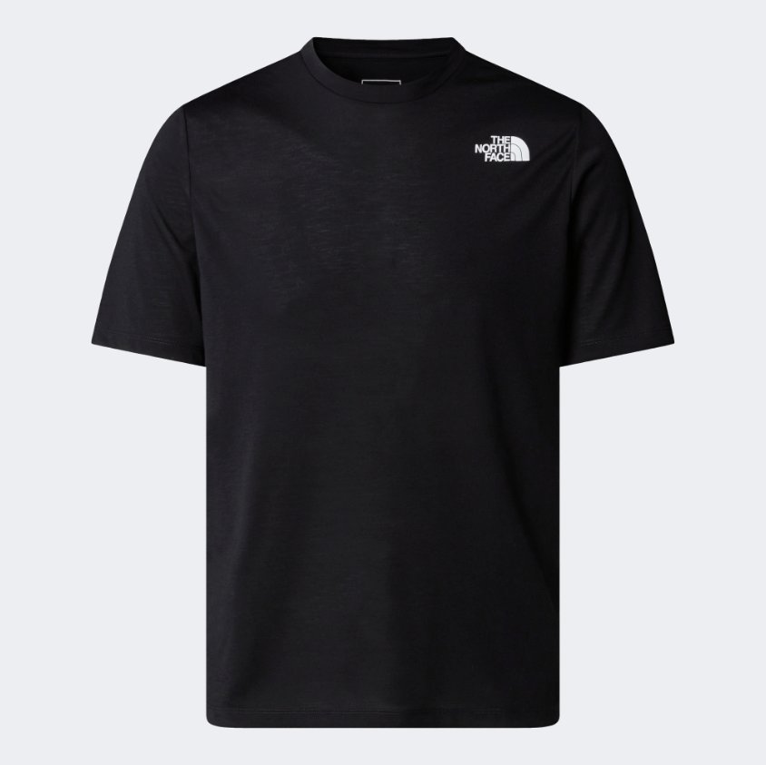 The North Face Foundation Mountains Faces Men Lifestyle T-Shirt Black - Medaid