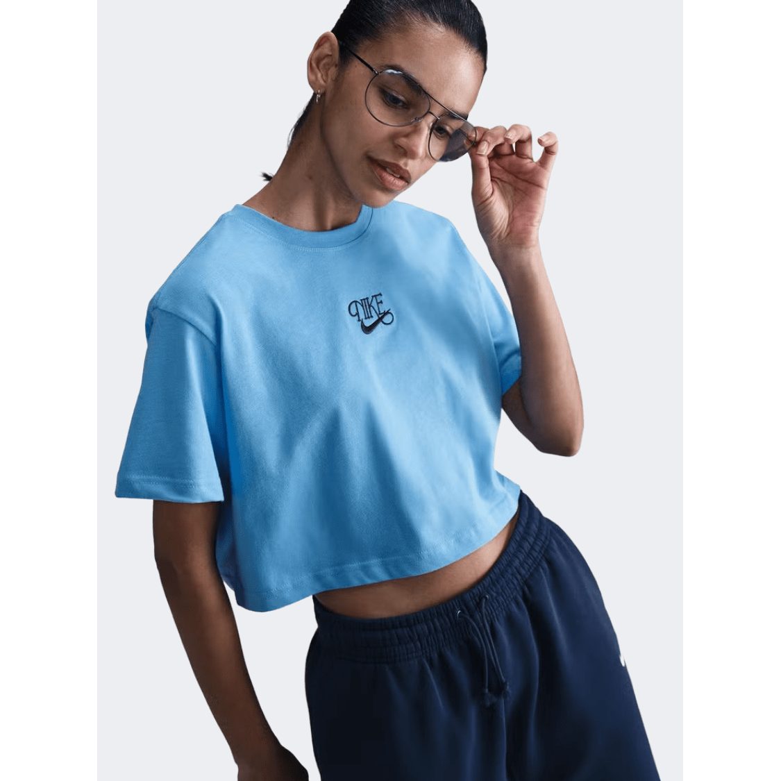 Nike Sportswear Women Lifestyle T-Shirt University Blue - Medaid