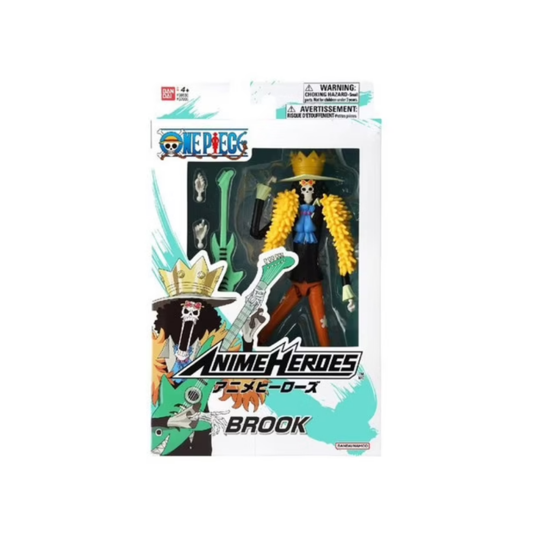 Bandai One Piece Anime Heroes Brook Action Figure - Medaid International
