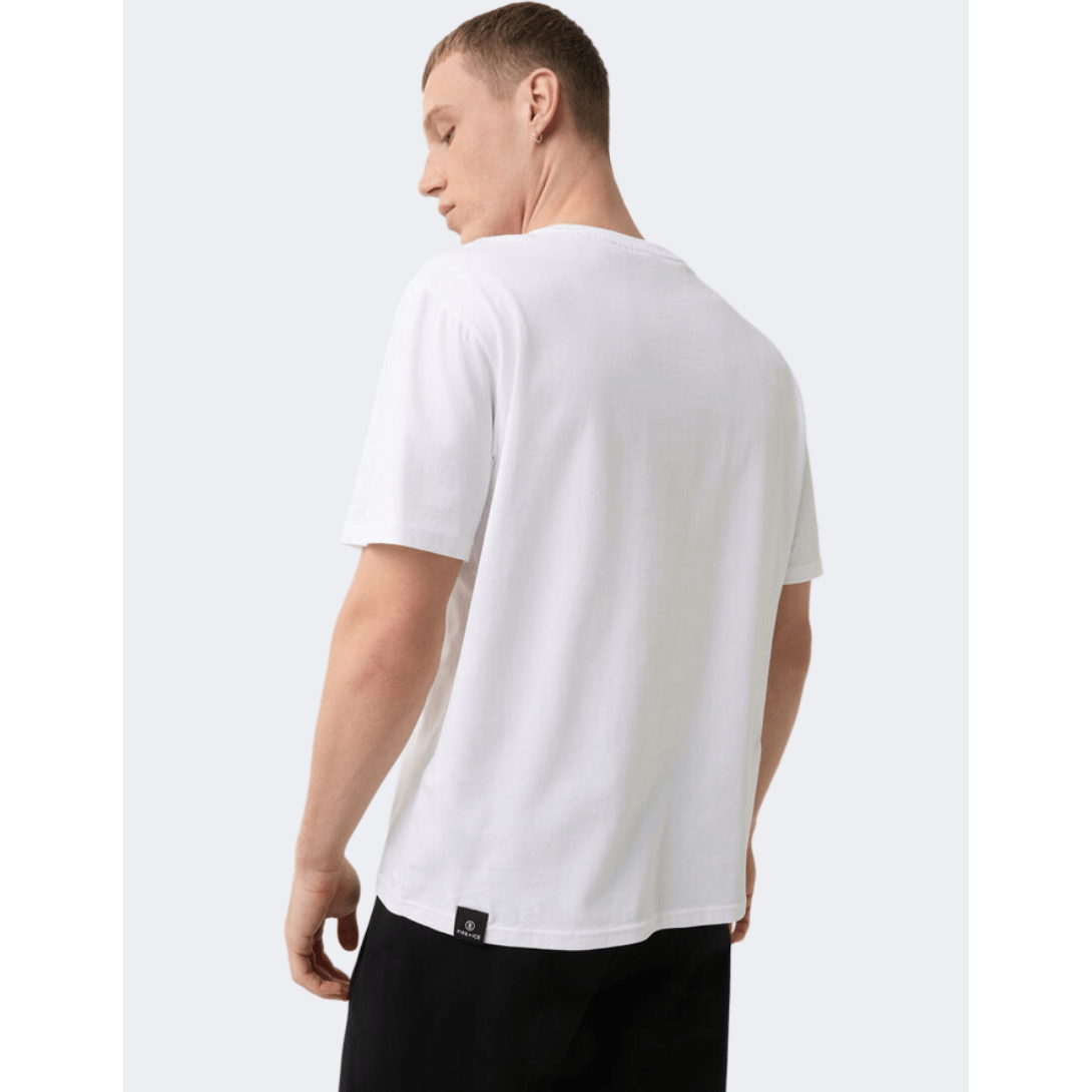 Fire And Ice Mick3  Men Lifestyle T-Shirt White - Medaid