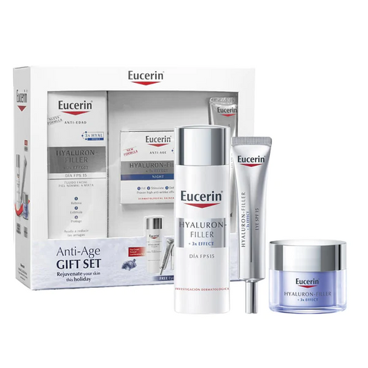 Eucerin Anti-Age Hyaluron filler + 3x Effect Bundle Dry Skin