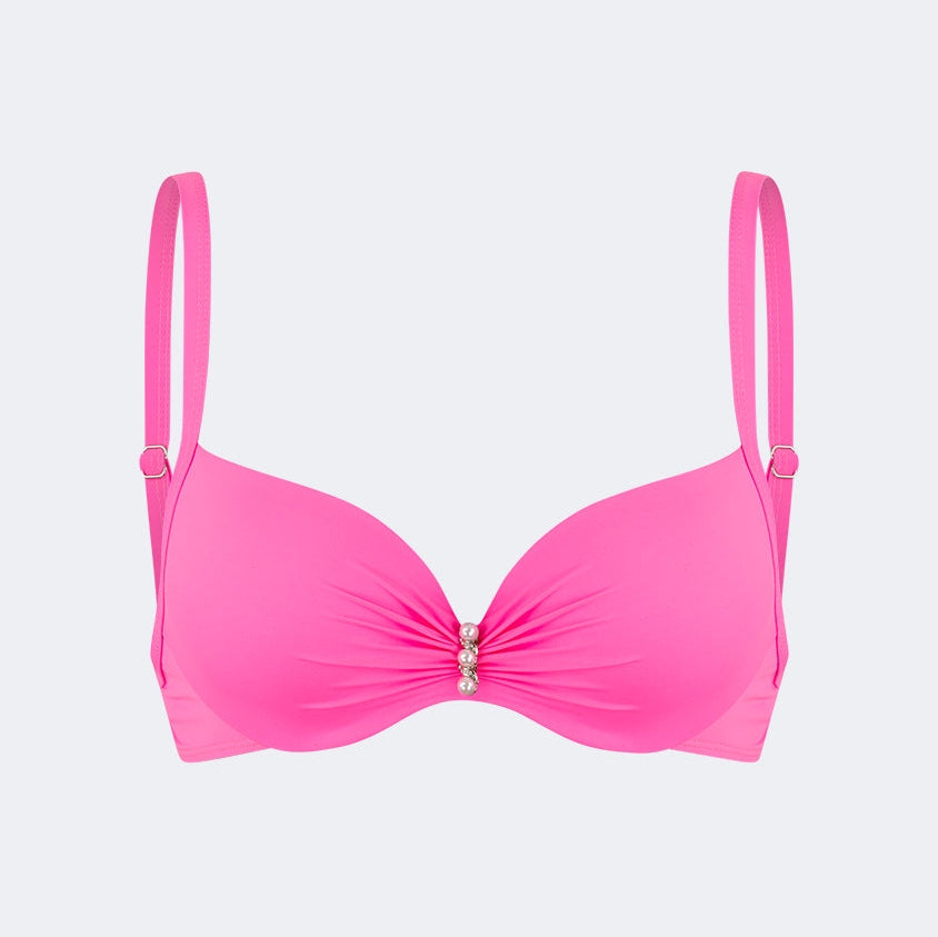 Top Ten Stylish Women Beach Bandeau Bra Fushia - Medaid International