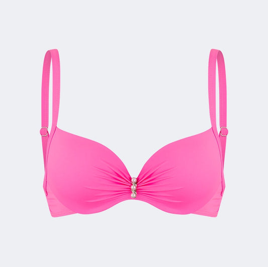 Top Ten Stylish Women Beach Bandeau Bra Fushia - Medaid International