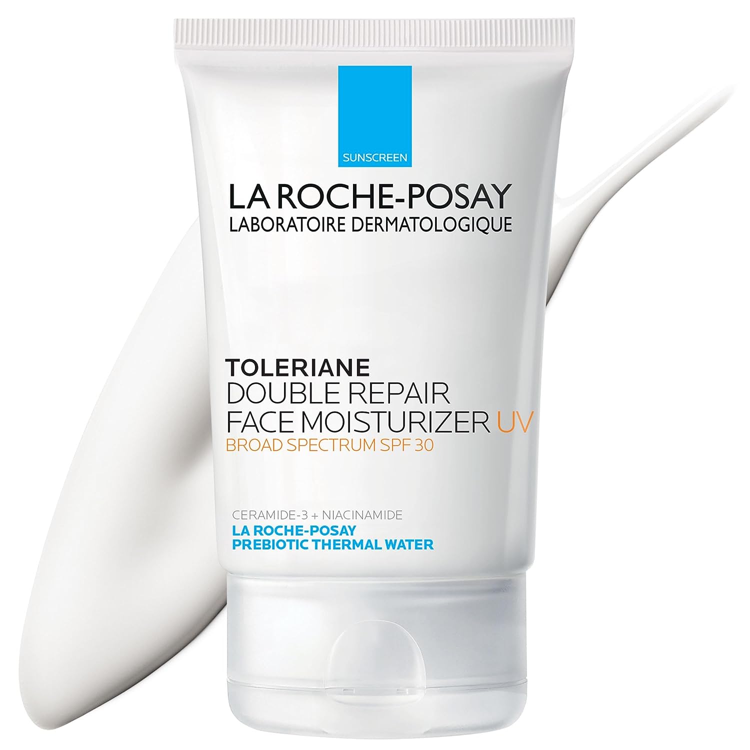 La Roche-Posay Toleriane Double Repair Face Moisturizer | Daily Moisturizer Face Cream with Ceramide and Niacinamide for All Skin Types | Oil Free | Fragrance Free - Medaid