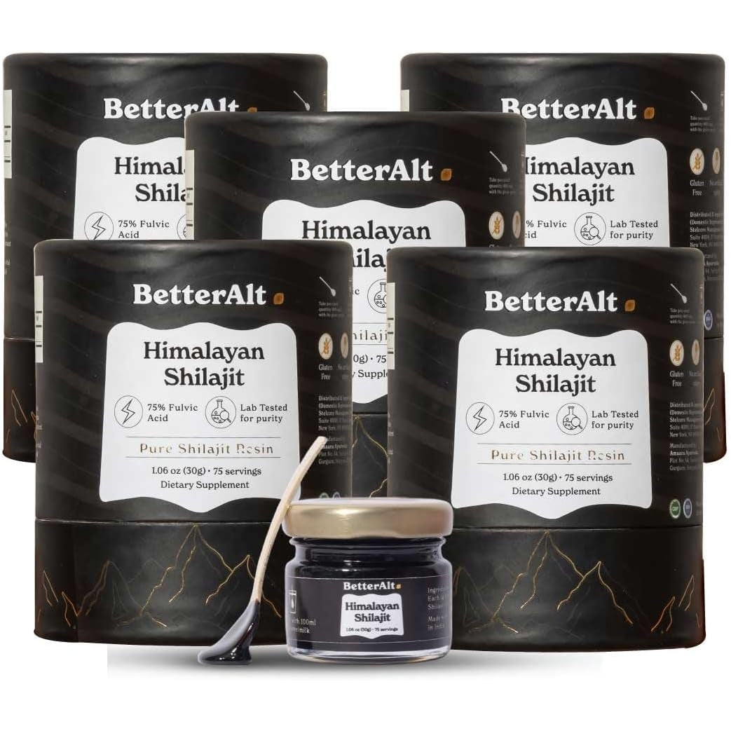 Pure Himalayan Shilajit Gummies with 100% Shilajit |High Potency Gold Grade| 60 Gummies for Energy Boost & Immune Support, 75%+ Fulvic Acid| Travel Friendly - Tamarind Flavor - Medaid