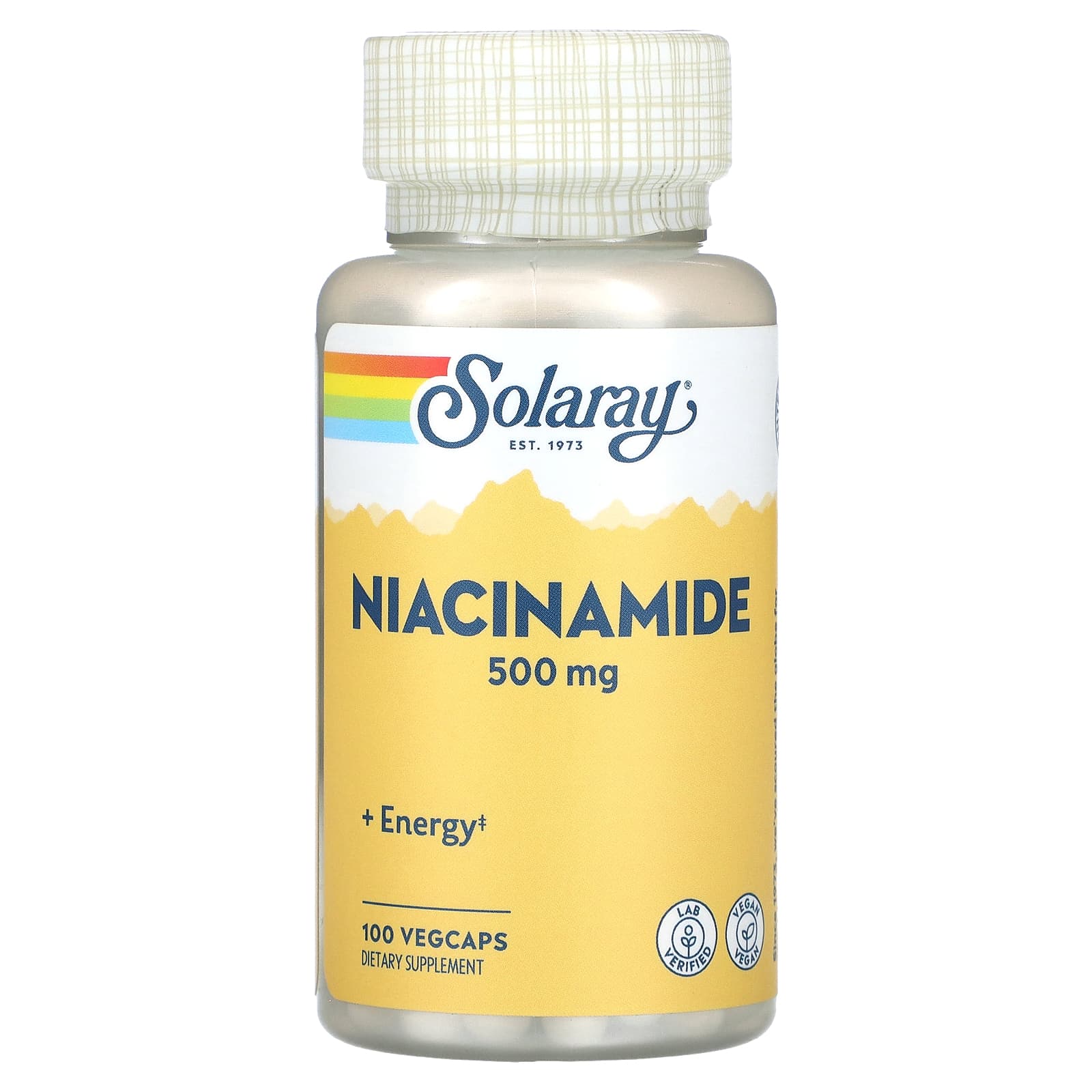 Solaray, Niacinamide, 500 mg, 100 VegCaps - Medaid