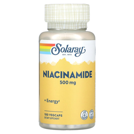 Solaray, Niacinamide, 500 mg, 100 VegCaps - Medaid