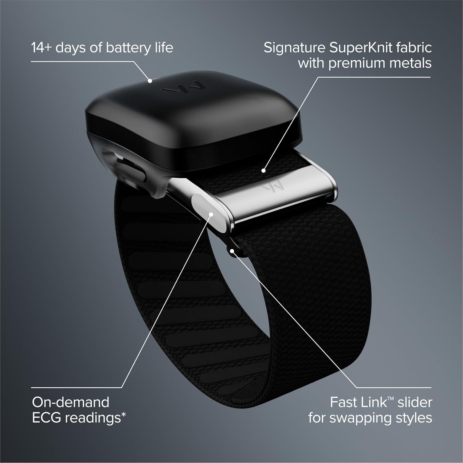 WHOOP Life WHOOP 5.0 – 12-Month Membership – MG Device – Health & Fitness Tracker – Blood Pressure Insights, Activity Tracking – ECG Software – 14+ Days Battery Life - Medaid International