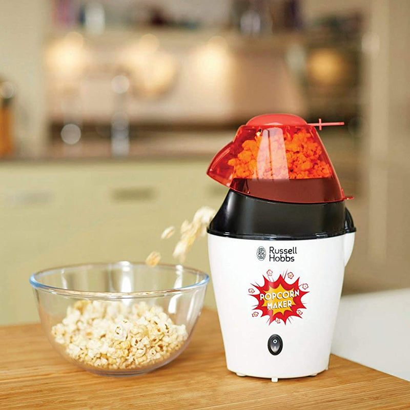 Russell Hobbs Popcorn Maker Fiesta, White - Antaki Group - Medaid