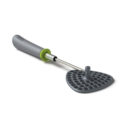 Joseph Joseph 10161 Delta Folding Potato Masher Stores Flat Space Saving Locking, One-Size, Gray/Green - Medaid
