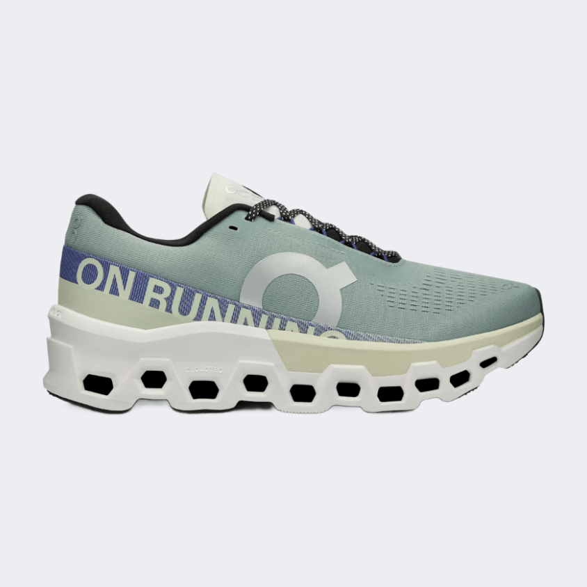On Cloudmonster 2 Men Running Shoes Mineral/Aloe - Medaid International