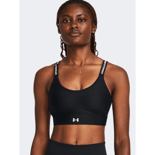 Under Armour Infinity 2 Women Training Bra Black/White - Medaid