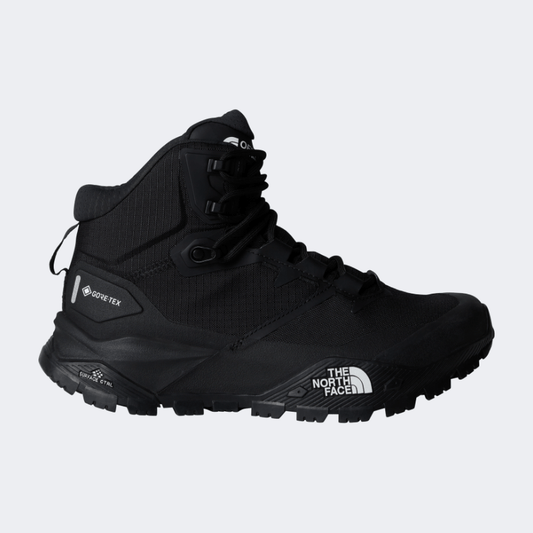 The North Face Offtrail Hike Mid Goretex Women Hiking Shoes Black/White - Medaid