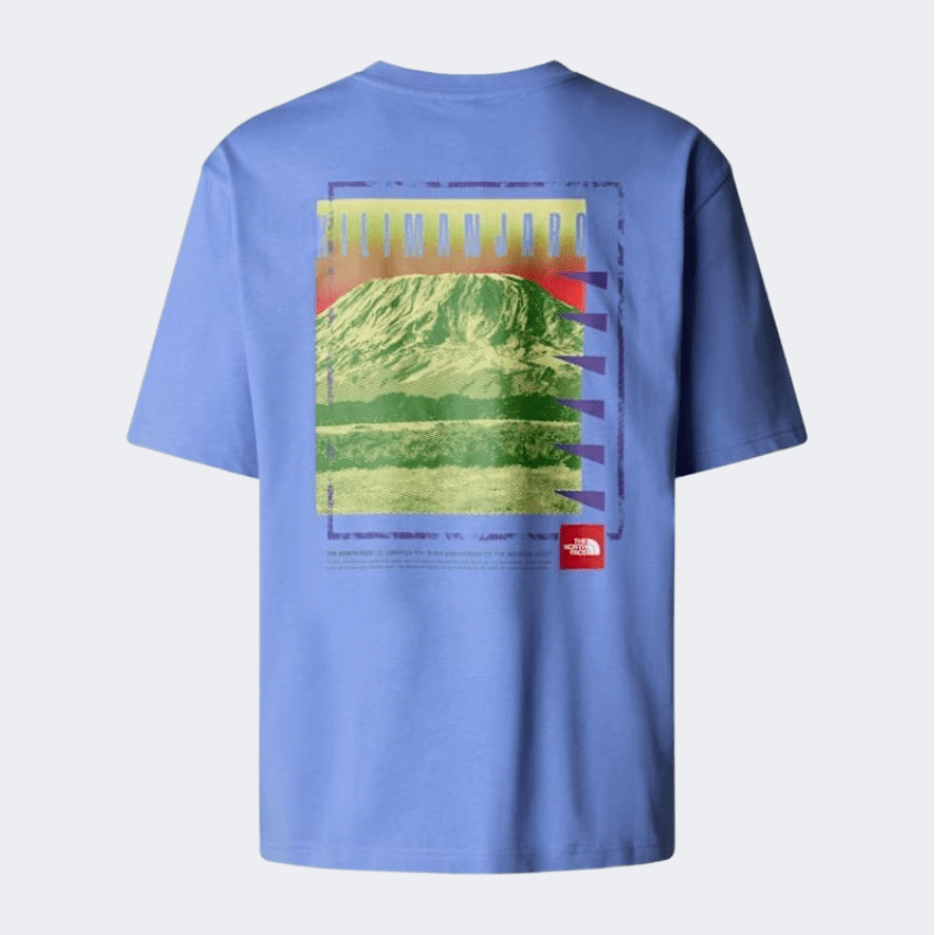 The North Face Axys Men Lifestyle T-Shirt Virtual Blue - Medaid