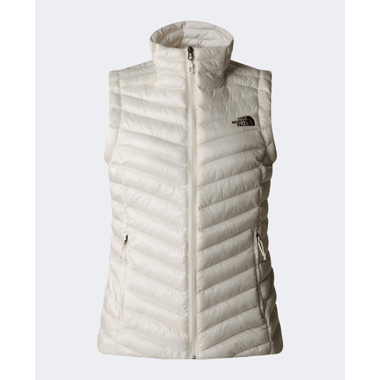 The North Face Huila Synthetic Women Hiking Vest White Dune - Medaid