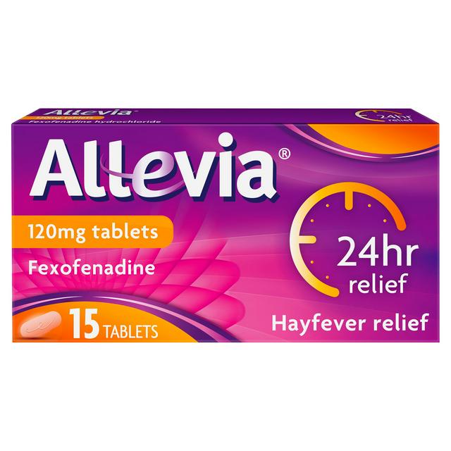 Allevia - Fexofenadine 120mg 15 tablets - Medaid