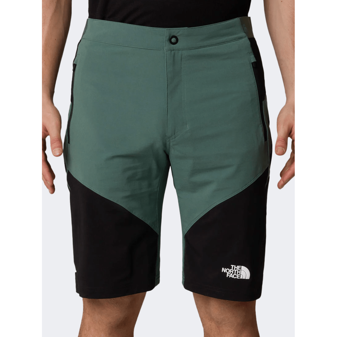The North Face Felik Slim Tapered Men Hiking Short Duck Green/Black - Medaid International
