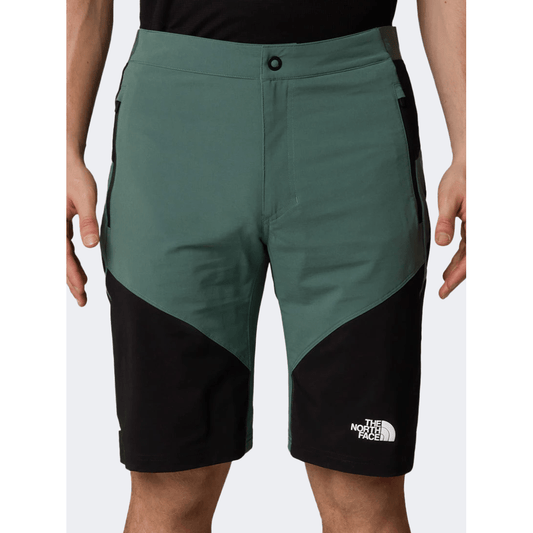 The North Face Felik Slim Tapered Men Hiking Short Duck Green/Black - Medaid International