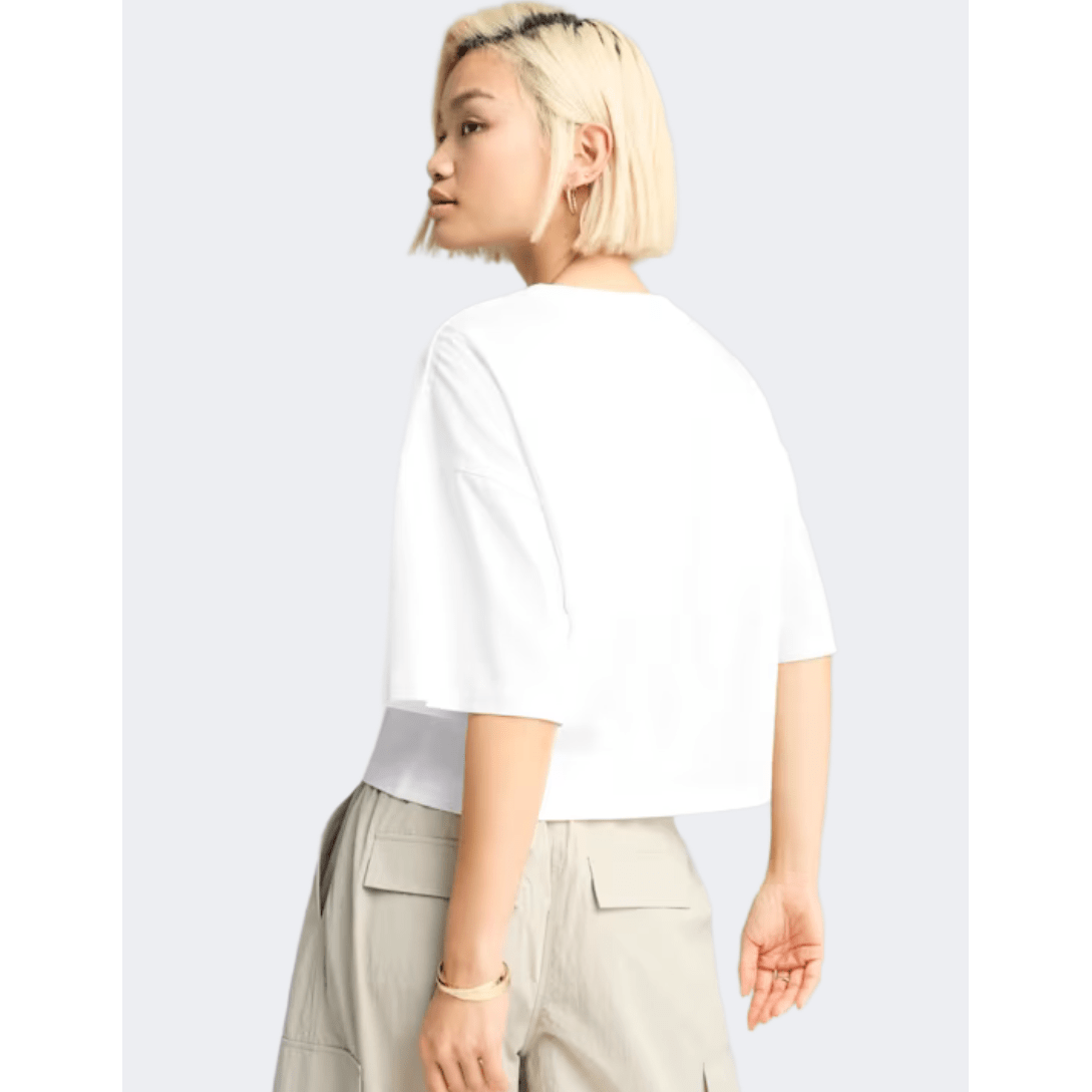 Puma Leo Luxe Women Lifestyle T-Shirt White - Medaid