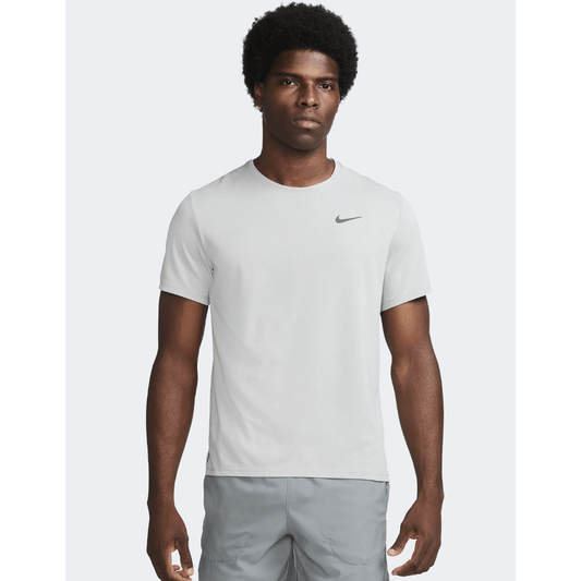 Nike Miler Men Running T-Shirt Grey - Medaid