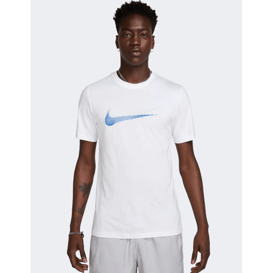 Nike Nsw Swoosh Logo Men Lifestyle T-Shirt White - Medaid International