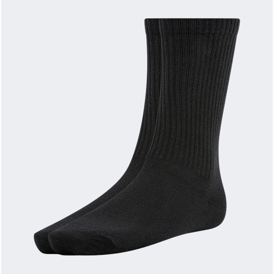 Top Ten Soft Unisex Lifestyle Socks Black - Medaid