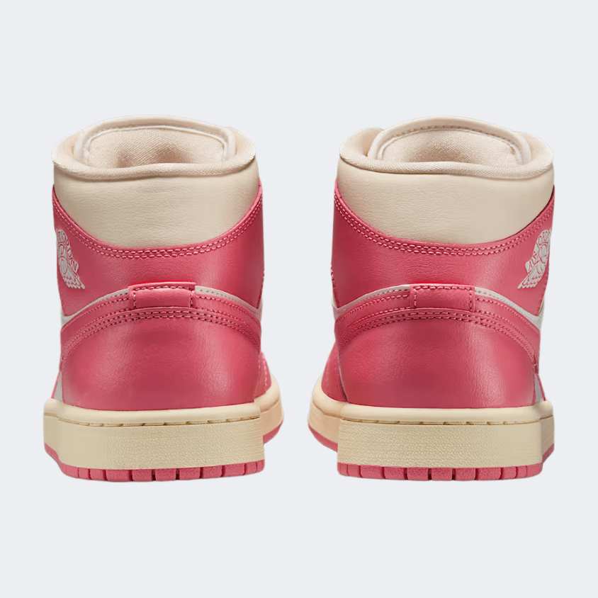 Nike Air Jordan 1 Mid Women Lifestyle Shoes Pink - Medaid