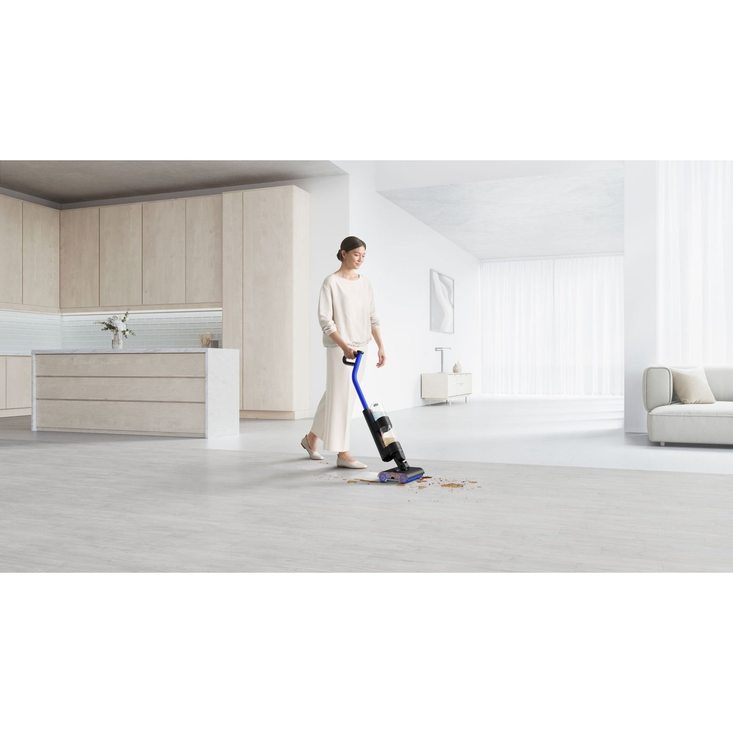 Dyson WashG1™ wet cleaner (Matte Black/Ultra Blue) - Medaid
