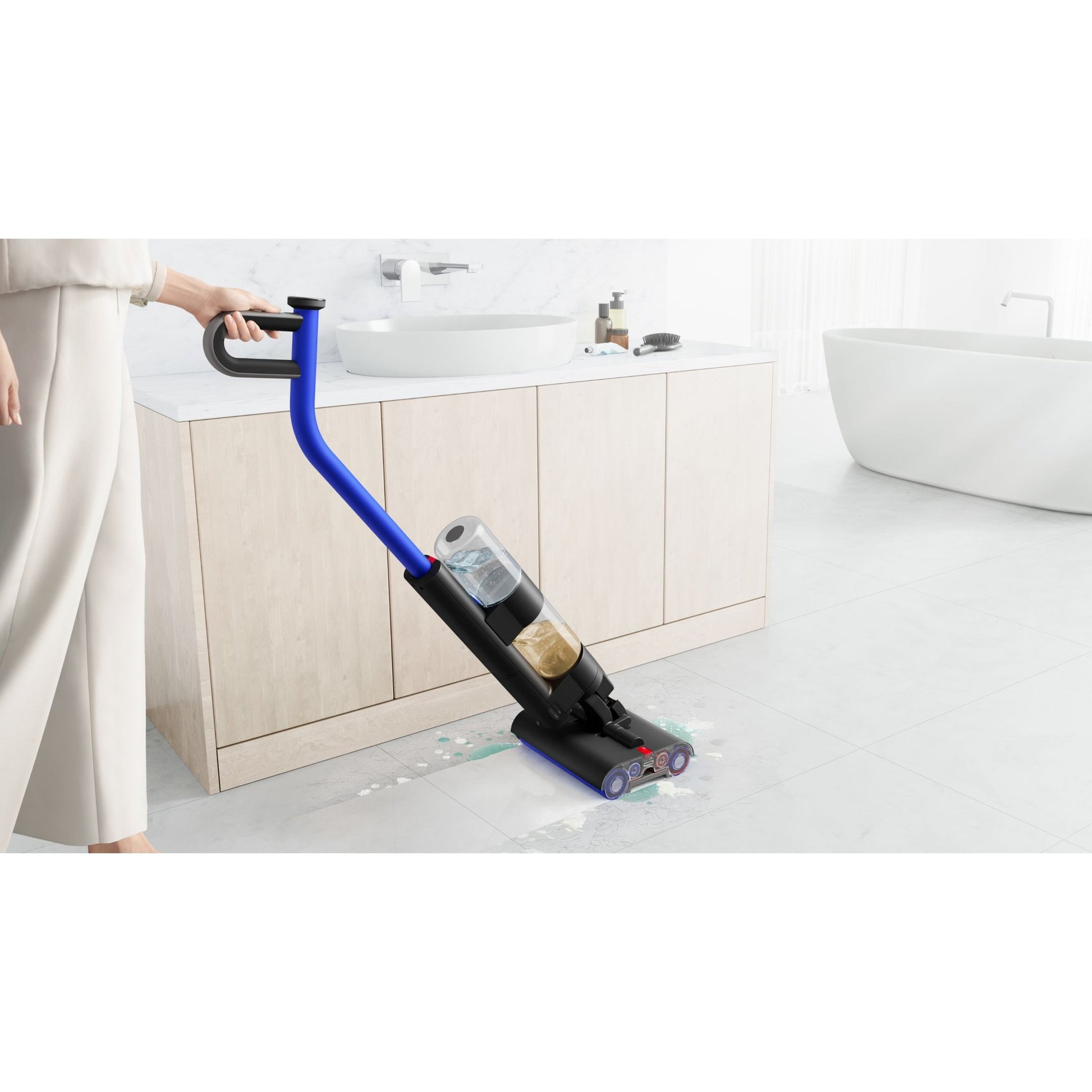 Dyson WashG1™ wet cleaner (Matte Black/Ultra Blue) - Medaid