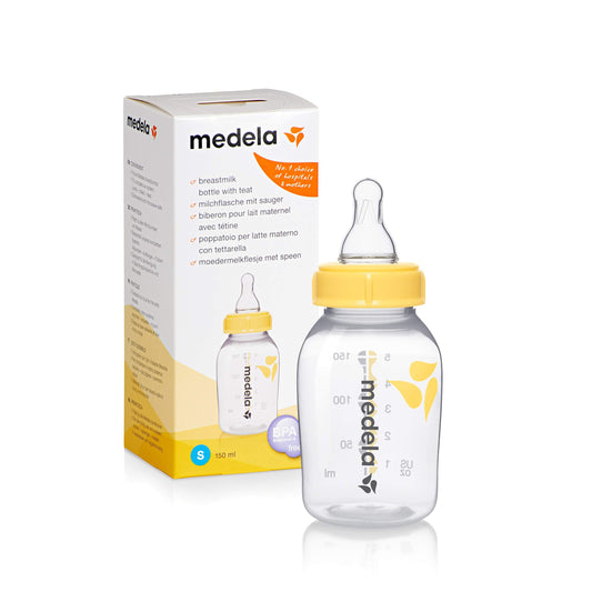 Medela Breastmilk Bottle With Teat 150 ML - Medaid