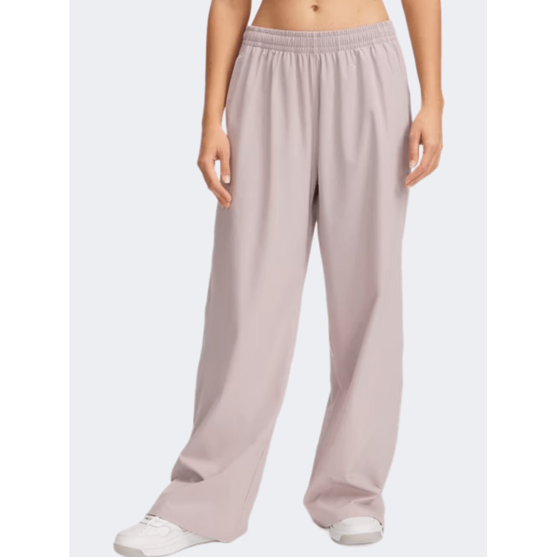 Under Armour Rival Wide Leg Women Lifestyle Pant Grey Dawn/Black - Medaid