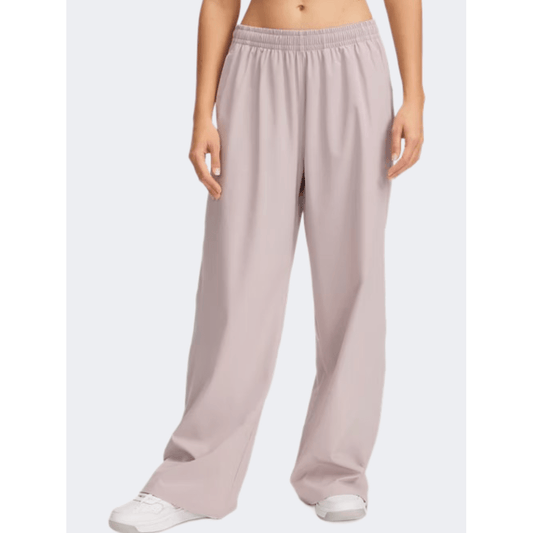 Under Armour Rival Wide Leg Women Lifestyle Pant Grey Dawn/Black - Medaid