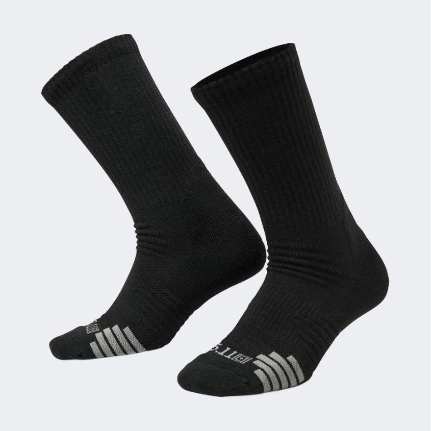 5-11 Calzettoni Duty Ready Plus Men Tactical Sock Black - Medaid